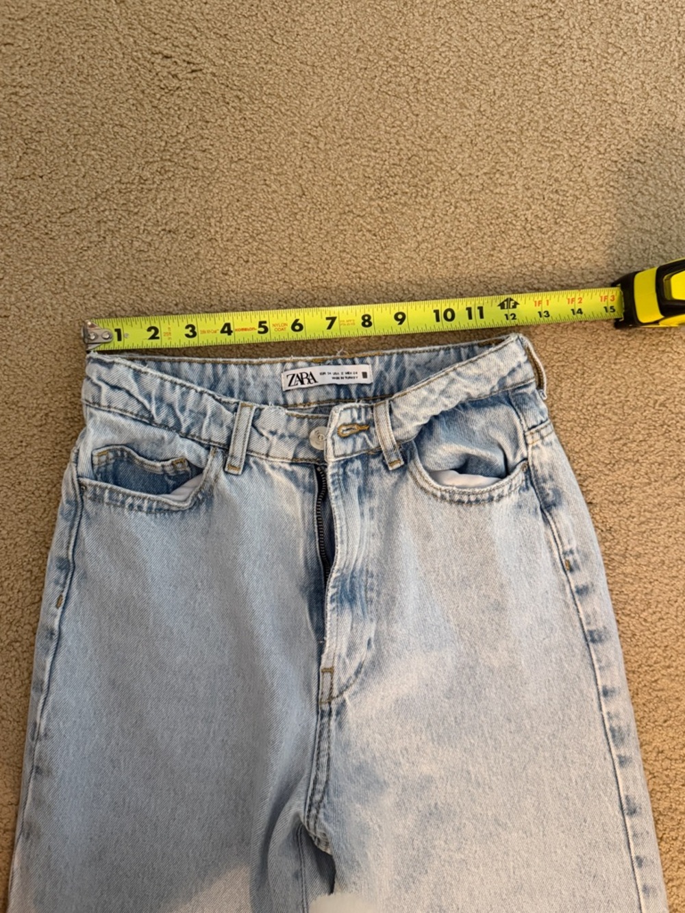 Zara Straight Leg Jeans - Picture 4 of 5